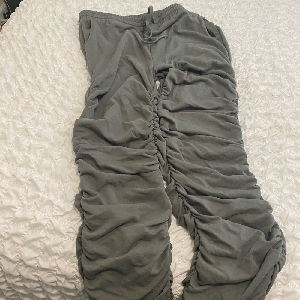 Stacked Sweat Pants from Fashion Nova